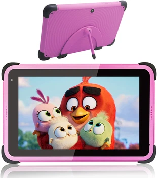 Детский планшет с родительским контролем Cwowdefu 8"IPS 1280x800 IPS Android 11 4500mAh 2/32Gb Pink