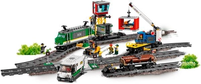Zestaw klocków LEGO City Pociąg towarowy 1226 elementów (60198)