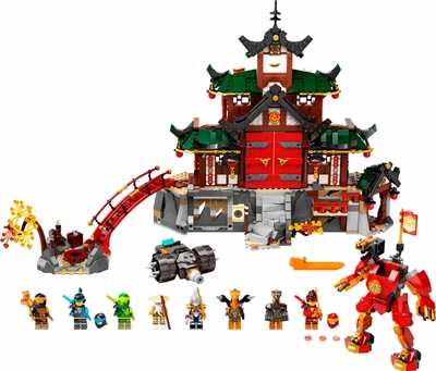 Zestaw klocków LEGO NINJAGO Świątynia Ninja Dojo 1394 elementy (71767)