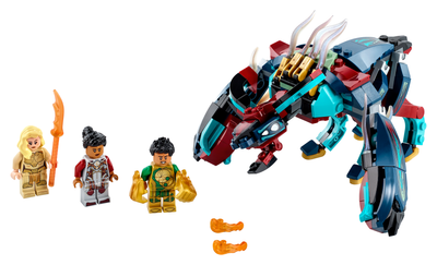 Zestaw klocków LEGO Super Heroes Marvel Zasadzka Dewiantów 197 elementów (76154)