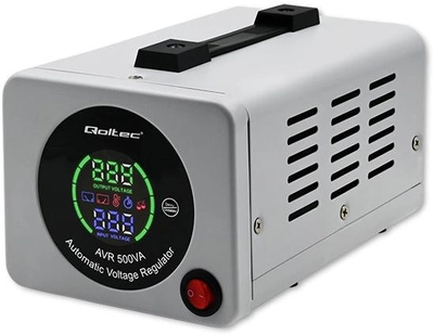 Стабілізатор напруги Qoltec автоматичний AVR 500VA (5901878507224)