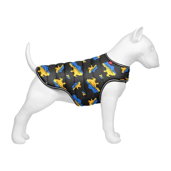 Курточка-накидка для собак WAUDOG Clothes, рисунок "Дом", XL, А 47 см, B 68-80 см, С 42-52 см