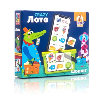Настільна гра Vladi toys розважальна Лото (VT8055-09)