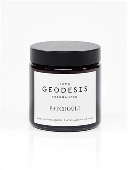 Ароматическая свеча с древесным ароматом Geodesis Patchouli 90 г