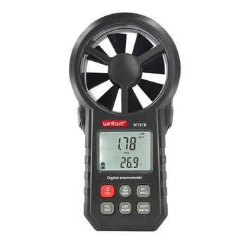 Анемометр крыльчатый WINTACT USB Bluetooth 0,3-30м/с -10-45°C 165х85х39мм (622798)