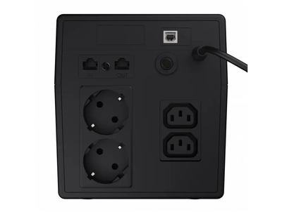Источник бесперебойного питания ИБП Green Cell UPS UPS03 1000VA модифицированная синусоида