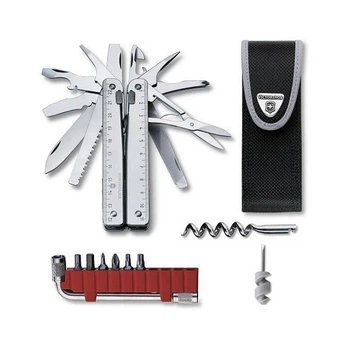 Мультитул Victorinox Swisstool X Plus 115 мм 37 функций Серебристый (3.0338.N)
