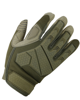 Тактичні військові рукавички KOMBAT UK захисні рукавиці S койот (SK-kb-atg-coy-s)