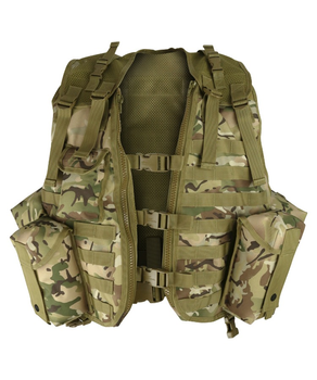 Жилет розгрузка KOMBAT UK розвантажувальний тактичний військовий Vest MK5 Uni мультікам (SK-kb-omcavmk5-btp)