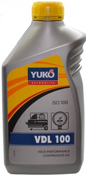 Масло компрессорное Yuko VDL 100 1л, арт.смаз171