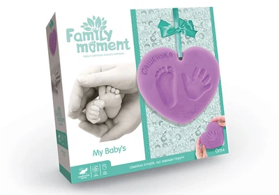 Набор для творчества Danko Toys Family Moment фиолетовый (укр.) (FMM-01-01U)