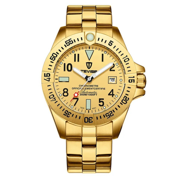 Мужские часы Tevise T839A Gold (1047)