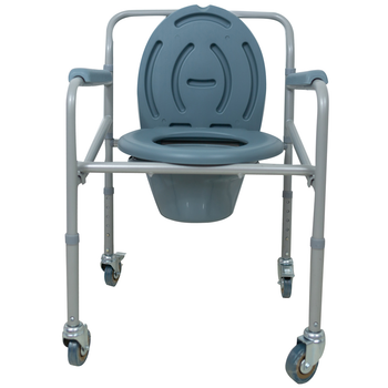 Стул-туалет Dayang DY02696(5) на колесах, усиленный, регулируемый