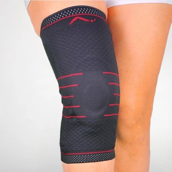 Бандаж на колено с силиконовой подушечкой под колено Orthopoint REF-701 наколенник спортивный трикотажный Размер L