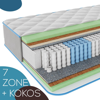 Ортопедичний матрац Matratex 7 zone + Kokos 90x190