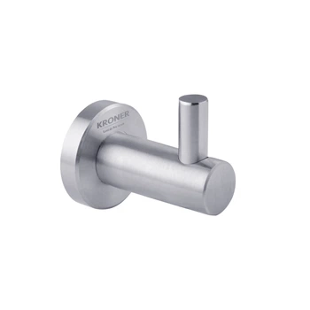Гачок для ванної кімнати Kroner KRP Edelstahl Klassisch - ESG3705-1 CV025643