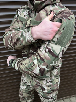 Тактическая куртка Softshell Мультикам (Размер 54)