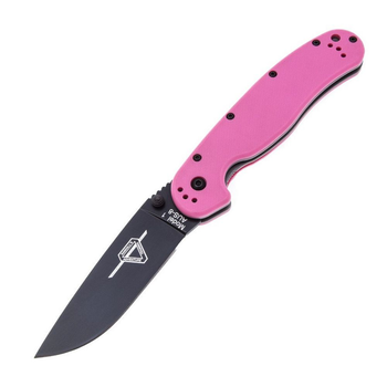 Ніж Ontario RAT-1 PINK Black