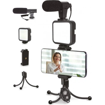 Набір блогера Piko Vlogging Kit PVK-02LM Чорний