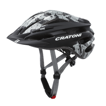 Велошлем Cratoni Pacer Jr. S-M (54-58 см) чёрный/серый матовый