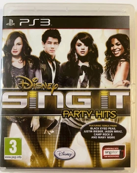 Disney SING IT Party Hits, Б/У, английская версия - диск для PlayStation 3