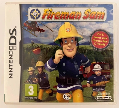 Fireman Sam, Б/У, &nbsp;английская версия - картридж к Nintendo DS