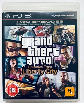 Grand Theft Auto: Episodes From Liberty City, Б/У, английская версия - диск для PlayStation 3