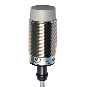 Индуктивный датчик M30, 20...250Vac/50-60Hz, NO, Sn= 15mm, кабель 2м, VT2/A0-2B M.D. Micro Detectors