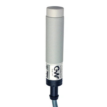 Ємнісний датчик M18, пластиковий, Sn=12mm, NPN/NO+NC, кабель 2м, C18P/BN-2A MD Micro Detectors