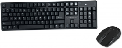 Комплект Esperanza "Reno", Black, USB, Wireless (клавиатура+мышь) (EK135UA)