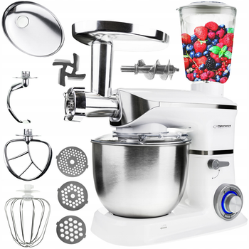 Кухонний комбайн тестоміс 3 в 1 Esperanza EKM025 Cooking Master 5 л