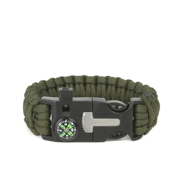 Браслет Dozen Tactical Paracord Bracelet - 5 in 1 Колір Olive