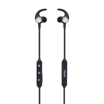 Бездротові навушники Yison E6 спортивні вакуумні Bluetooth V4.2 в режимі розмови до 5 годин Black