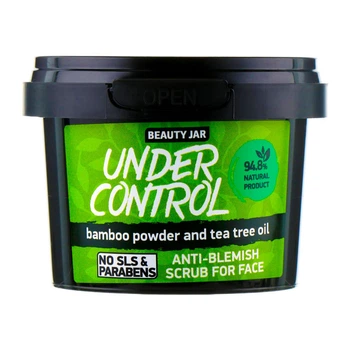 Скраб для обличчя проти висипань та жирності шкіри Beauty Jar 120 мл (3630930830360)