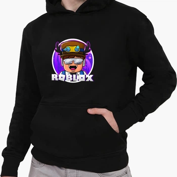 Детский худи Роблокс (Roblox) Черный (9298-1218-10) 164 см