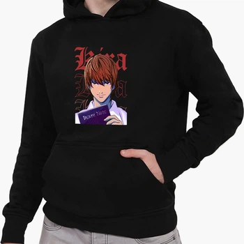 Детский худи Тетрадь смерти Кира (Death Note Kira) Черный (9298-2823-9) 152 см