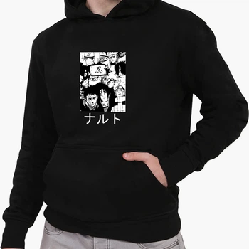 Детский худи Наруто (Naruto) Черный (9298-3045-10) 164 см