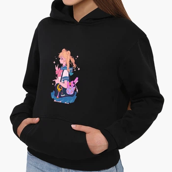 Детский худи Сейлор Мун (Sailor Moon) Черный (9298-2910) 164 см