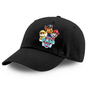Детская кепка для девочек Щенячий патруль (PAW Patrol) (34345-1606-8) 100% Хлопок 50-52 см Черный