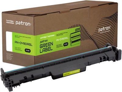 Драм-картридж Patron Green Label совместимый аналог Canon 049 Black (PN-049DRGL)