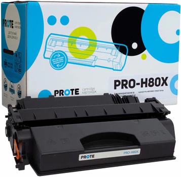 Картридж Prote совместимый аналог HP 80X (CF280X) Black (PRO-H80X)