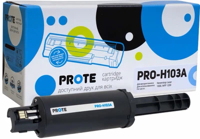 Тонер-картридж Prote совместимый аналог HP 103A (W1103A) Black (PRO-H103A)