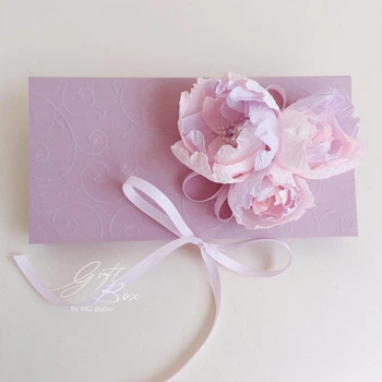 Gift box Kollet димчато-рожевий Найкрасивіші листівки з днем народження
