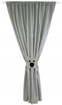 Штора для дитячої кімнати Eseli Grafit Koala 145 х 160 см (13163231752) графіт, 1шт