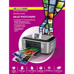 Фотопапір Buromax глянсовий 180 г/м² 10х15 см 100 аркушів (ВМ.2230-4100)