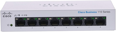 Комутатор Cisco CBS110-8T-D-EU