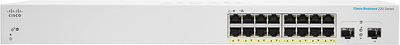 Комутатор Cisco CBS220-16P-2G-EU
