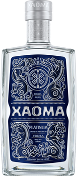 Горілка XAOMA Platinum 0.5 л 40% (4870031005949)