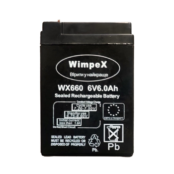 Аккумуляторная батарея Wimpex 6V 6Ah