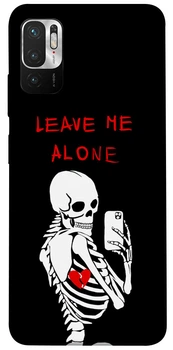 TPU чохол Demsky Leave me alone для Xiaomi Redmi Note 10 5G / Poco M3 Pro